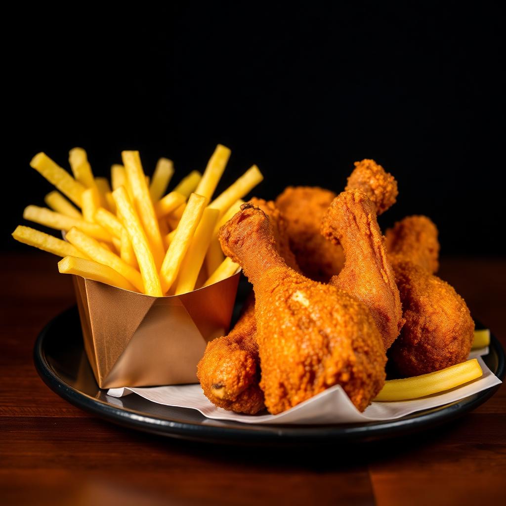 Normal Fries n Chicken